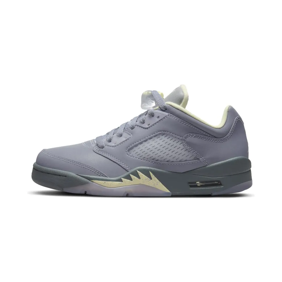 Air Jordan 5 Retro Low Indigo Haze/Metallic Silver/Alabaster/Fire Red (FJ4563-500)