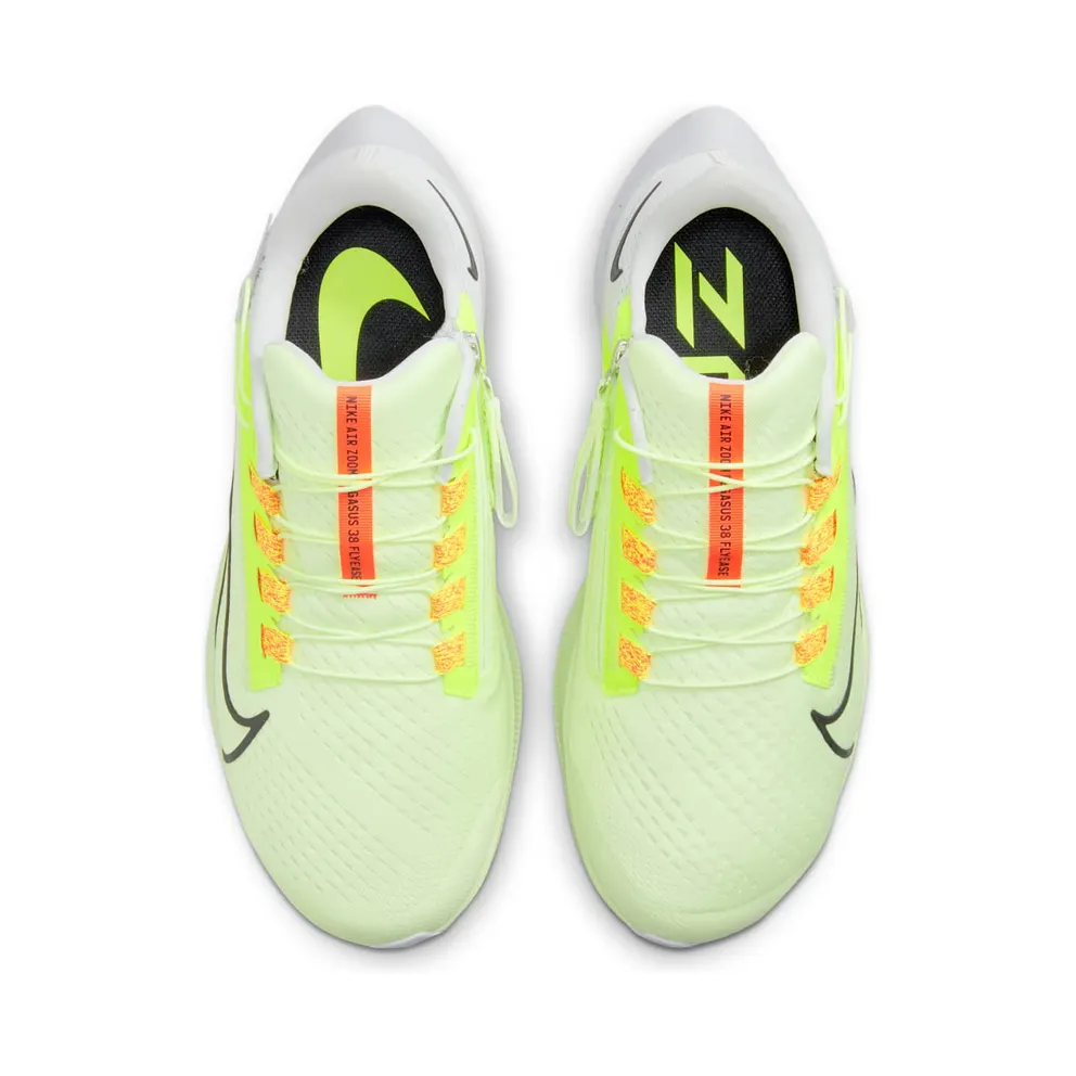 Nike Air Zoom Pegasus 38 FlyEase Eenvoudig aan and uit te trekken (extra breed) Yellow (DA6678700)