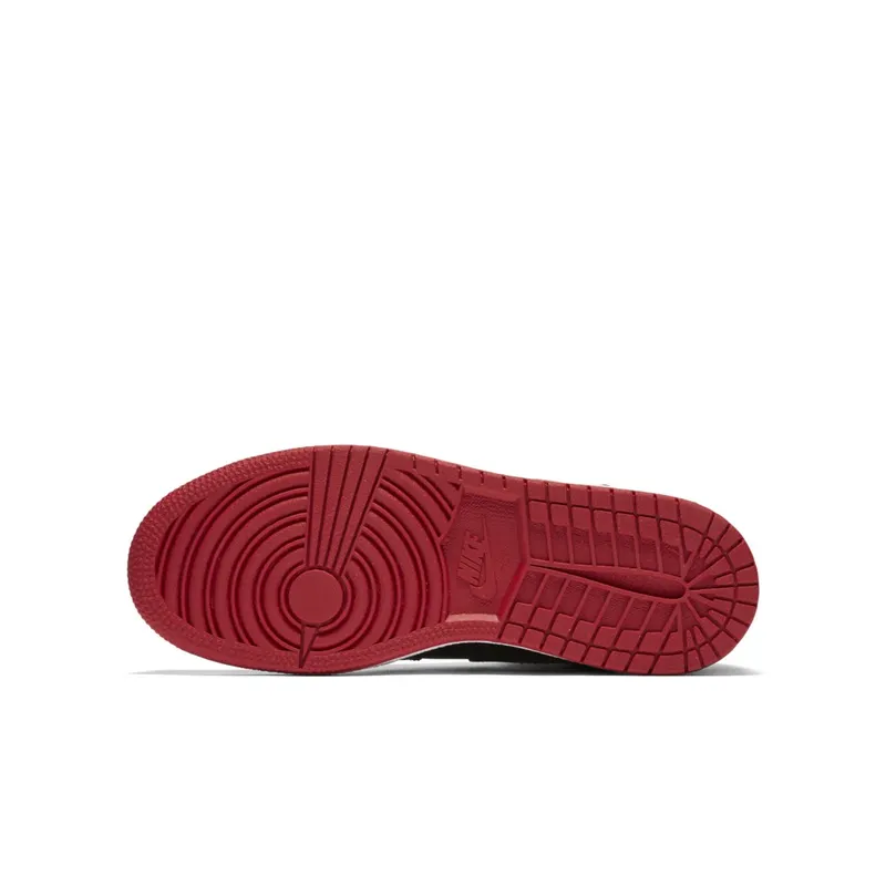 Jordan 1 Retro High Bred Snake (GS) Black/Gym Red-White (705300-021)