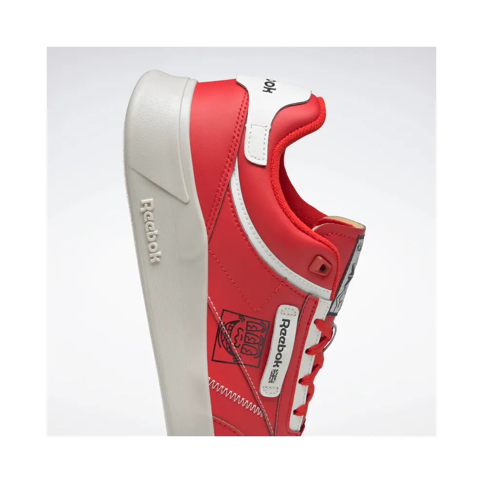 Reebok Keith Haring Club C Legacy Shoes Instinct Red / Chalk / Instinct Red (GZ1459)