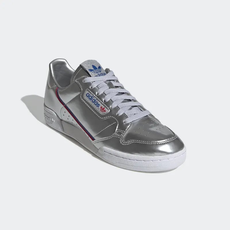 adidas Continental 80 Silver Metallic Silver Metallic/Silver Metallic/Crystal White (FW5350)
