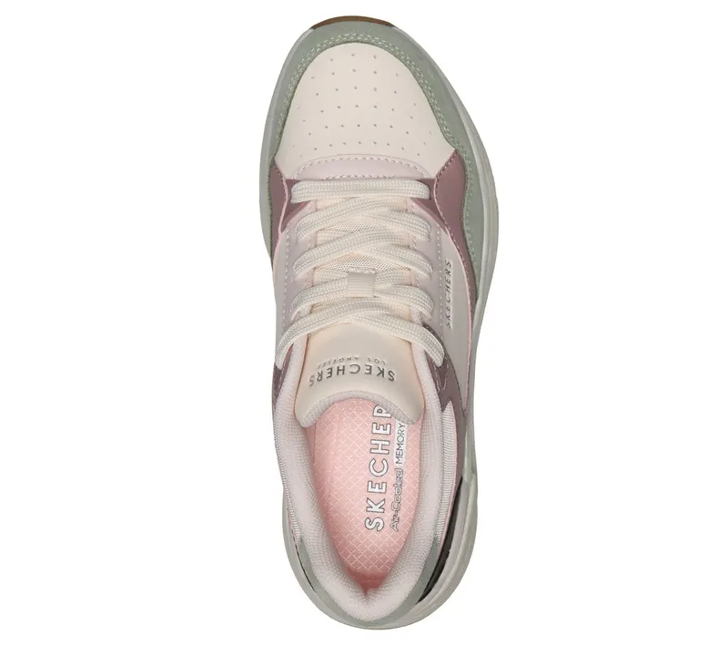 Skechers Rovina Lite – Cool Two The Core Sneaker Pink/Groente