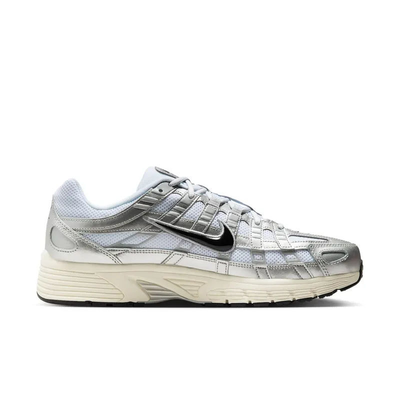 Nike P-6000 (white / black / metallic silver / flt silver) – CD6404-105