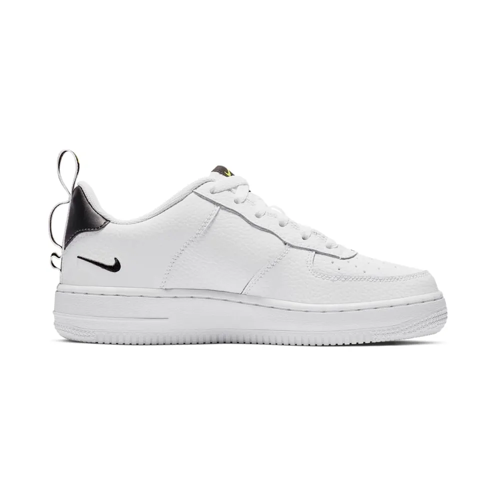 Nike Air Force 1 Low Utility White Black (GS) White/White-Black-Tour Yellow (AR1708-100)