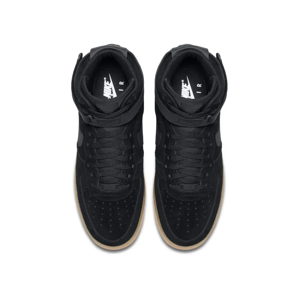 Nike Air Force 1 High 07 Lv8 Suede Black/Black-Gum Med Brown Black/Black-Gum Med Brown (AA1118-001)