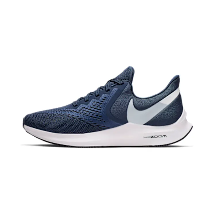 Nike Zoom Winflo 6 ‘Midnight Navy’ “Midnight Navy / Dark Obsidian / Black / Pure Platinum” (AQ7497-401)
