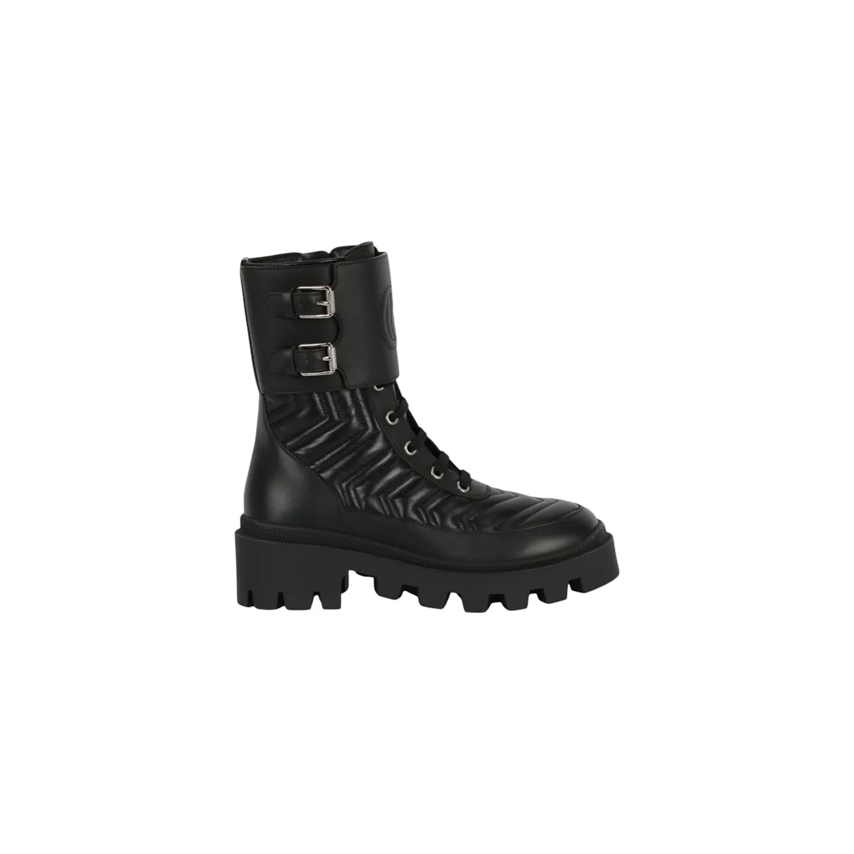 Gucci GG Combat Boots Black (628855-DH7A0-1000)