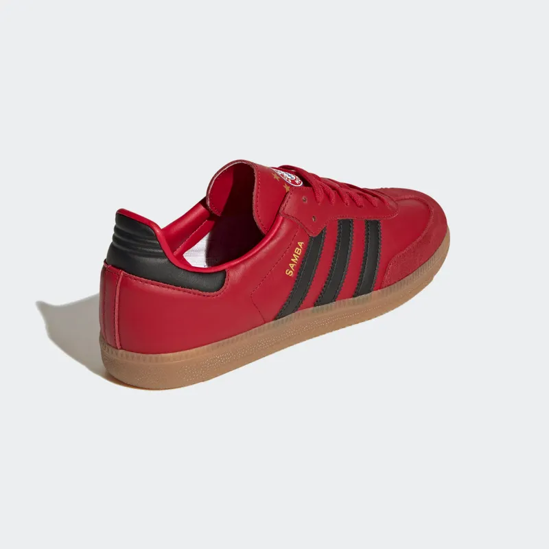 Adidas Samba Team Team Power Red 2 / Core Black / Gum (HQ7031)
