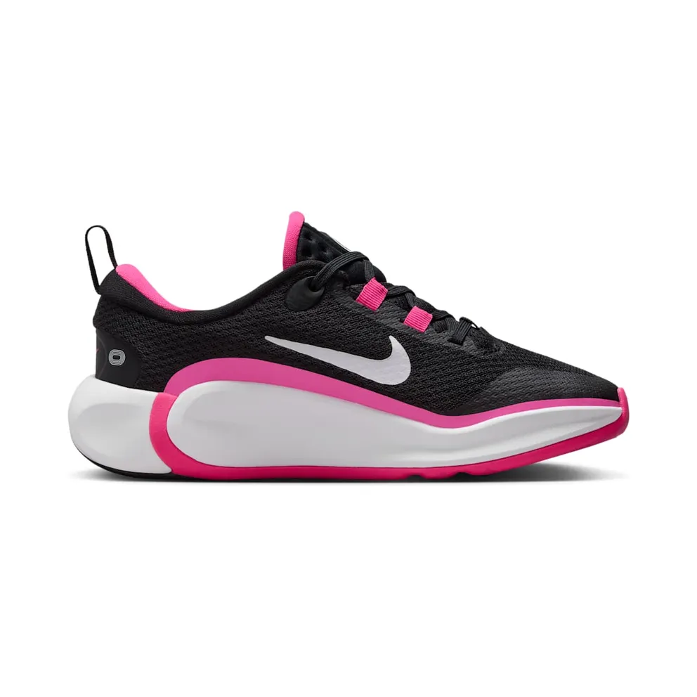 Nike Infinity Flow GS “Black / Laser Fuchsia / White” (FD6058-003)