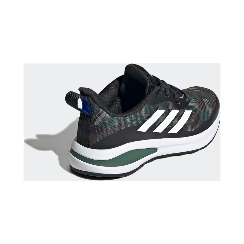 Adidas FortaRun Sport Running Lace Core Black / Cloud White / Green Oxide (GV9466)