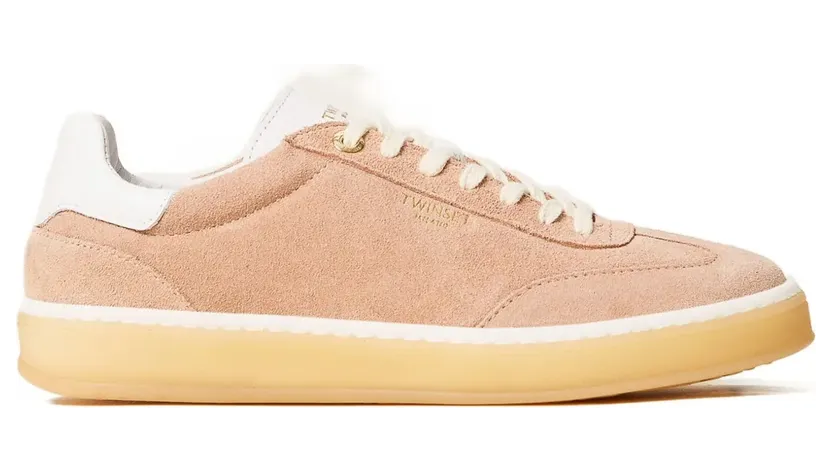 TWINSET Sneakers aus Wildleder – Rosa (252TCP026)