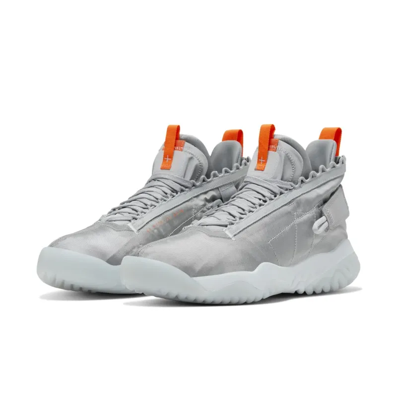 Jordan Proto React Wolf Grey Total Orange Wolf Grey/Pure Platinum-Total Orange (BV1654-008)