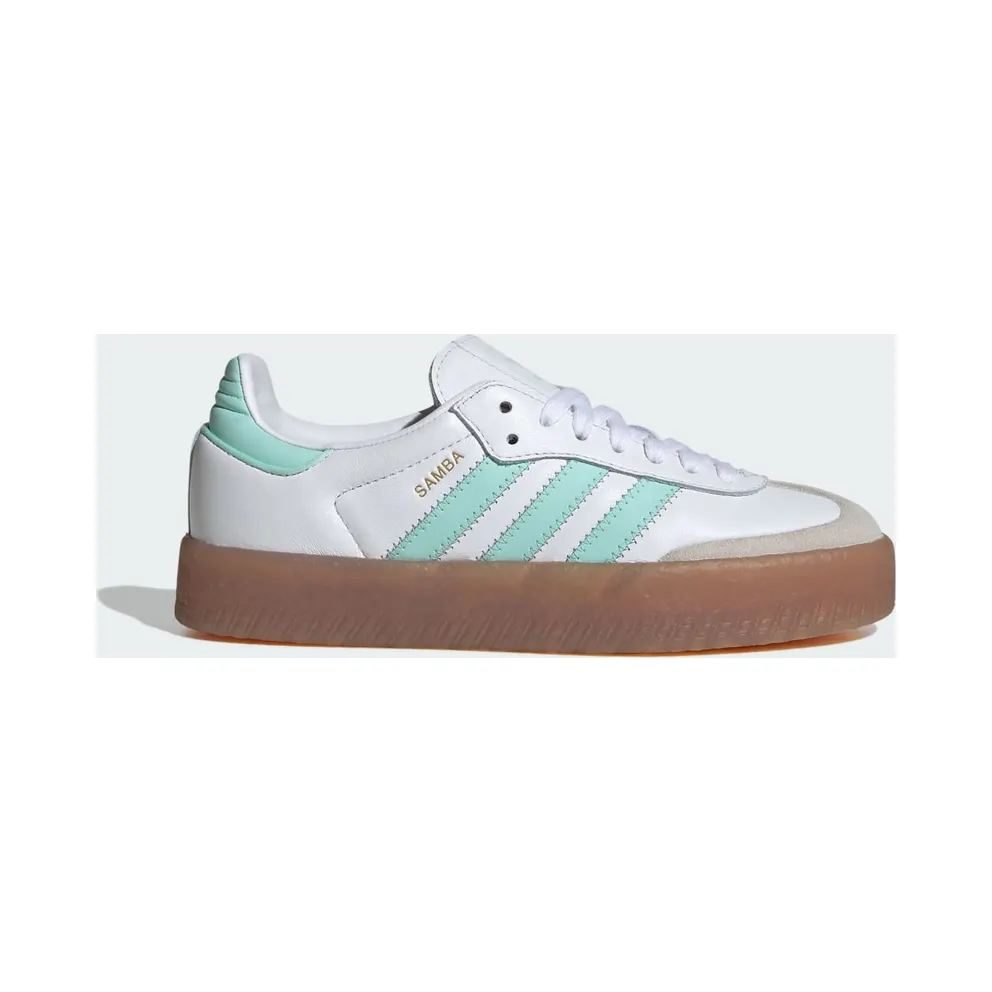 Adidas Sambae Kids Cloud White / Clear Mint / Gold Metallic (JQ1314)