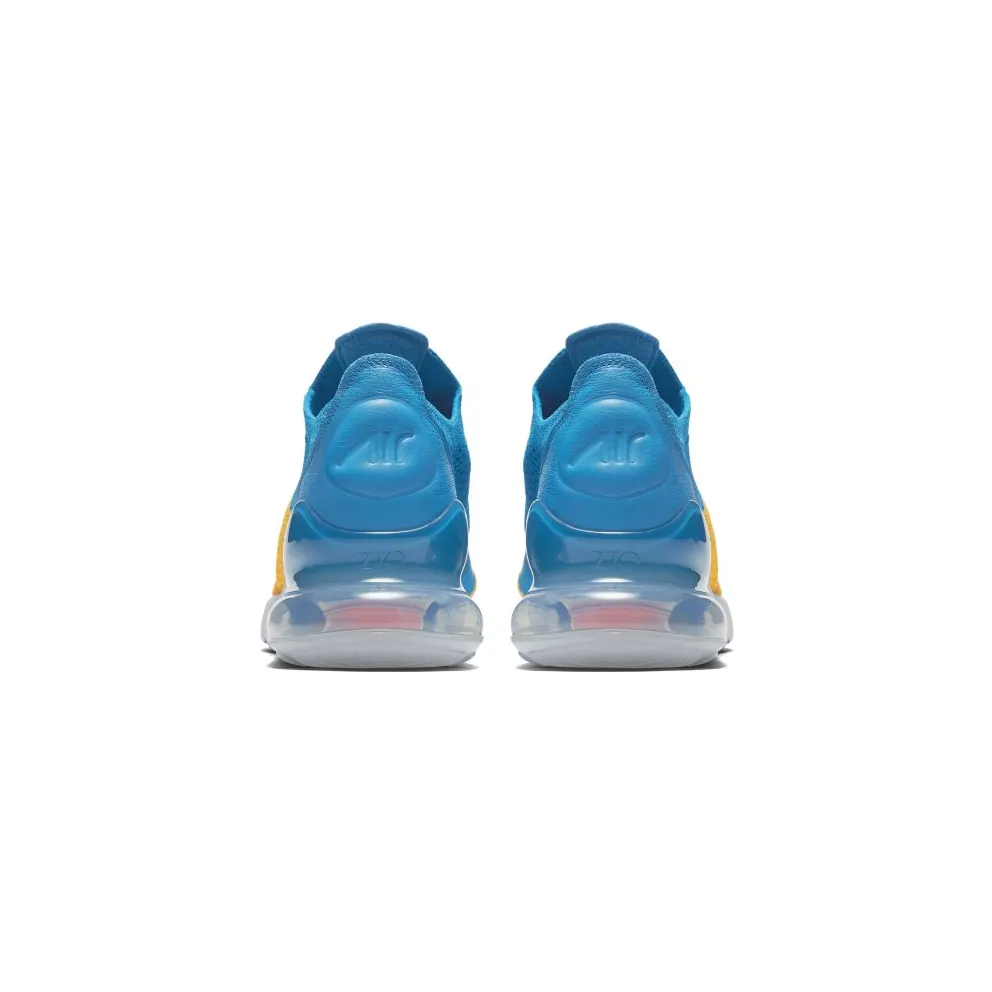 Nike Air Max 270 Flyknit Laser Orange Blue Orbit Laser Orange/Black-Blue Orbit (AO1023-800)