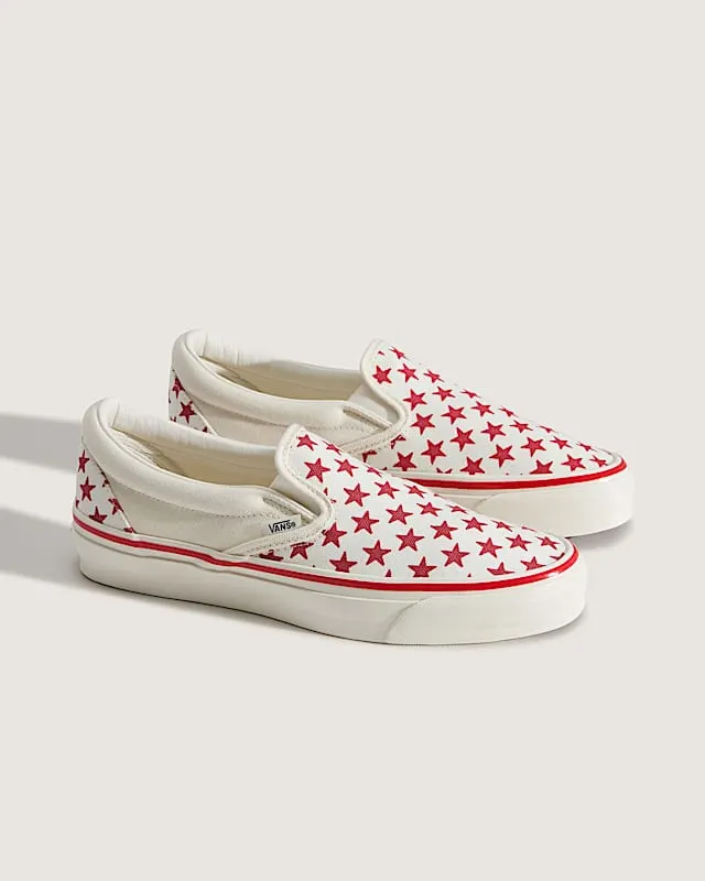 Vans Classic Slip-On 98 LX “STARS RACING RED / MARSHMALLOW” (VN000Z7ZBOP)