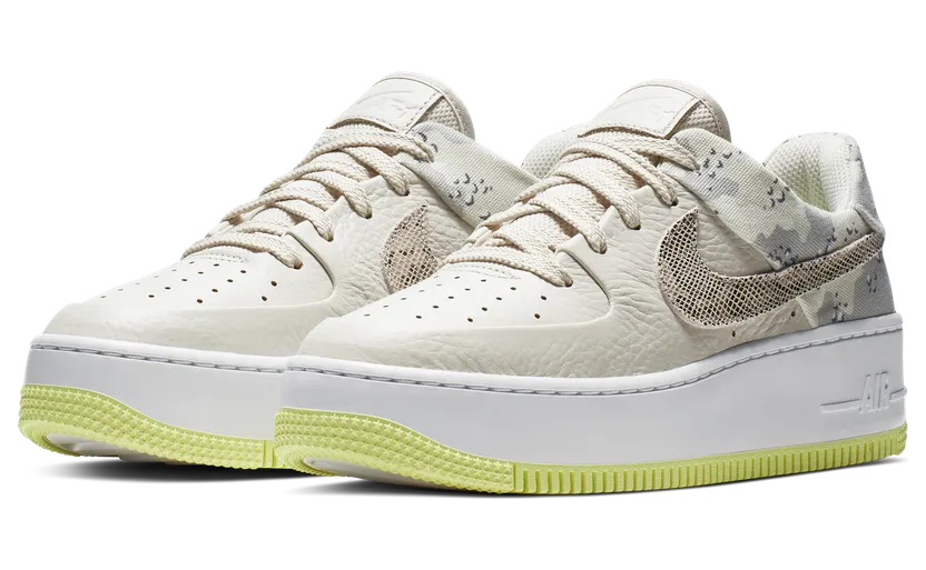Nike Air Force 1 Sage Low Premium Camo Cream (CI2673-101)