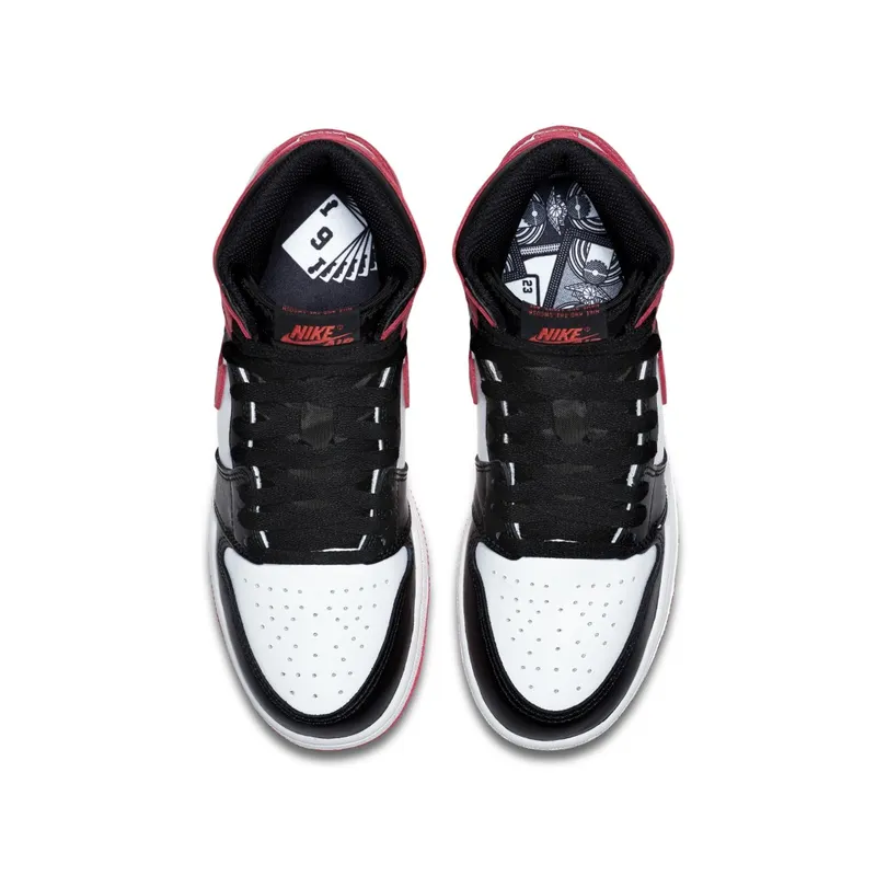 Jordan 1 Retro High Track Red (GS) Summit White/Track Red-Black (575441-112)