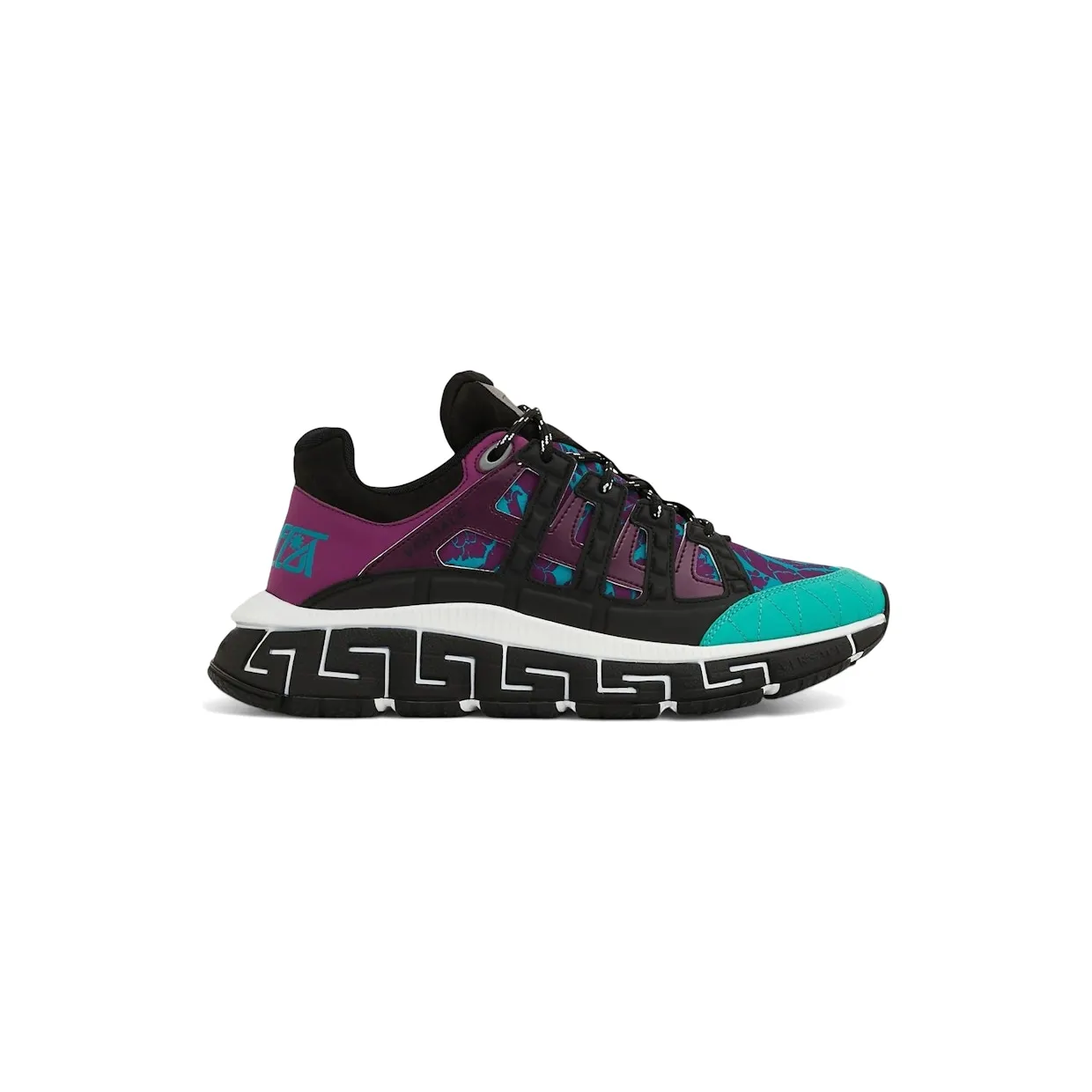 Versace Trigreca Barocco Print Teal Plum (DSU8094-1A04983-6V450)