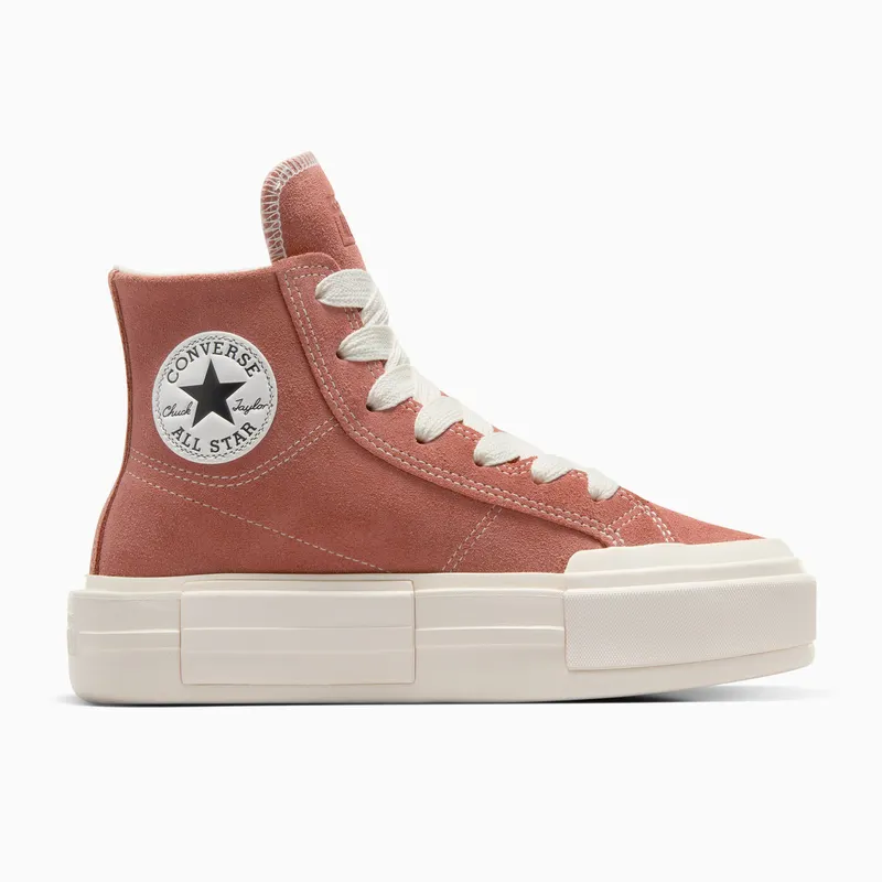 Converse Chuck Taylor All Star Cruise Platform Suede In A Nutshell/Egret/Black (A10437C)