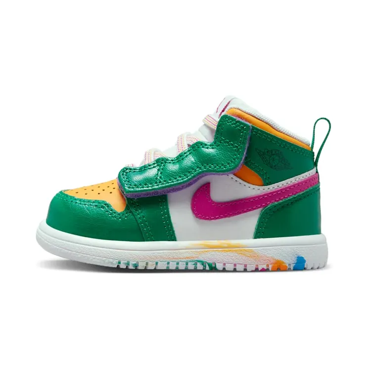 Jordan 1 Mid ALT Malachite White University Gold Active Pink (DZ5536-300)