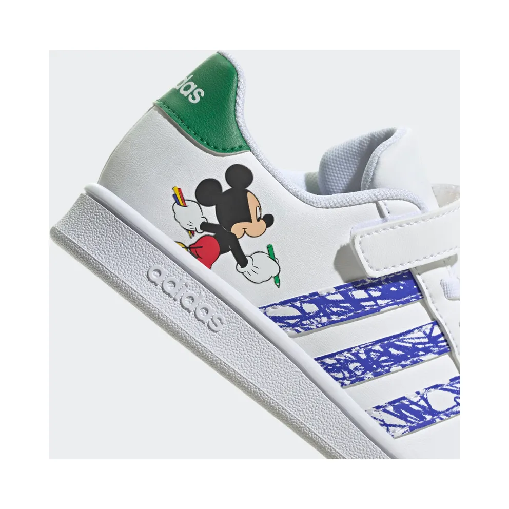 Adidas adidas x Disney Grand Court Cloud White / Sonic Ink / Green (GZ3319)
