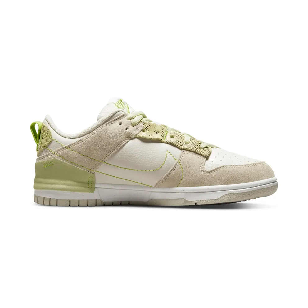 Nike Dunk Low Disrupt 2 Green Snake – “Phantom / Olive Aura / Vivid Green / Light Stone” (DV3206-001)