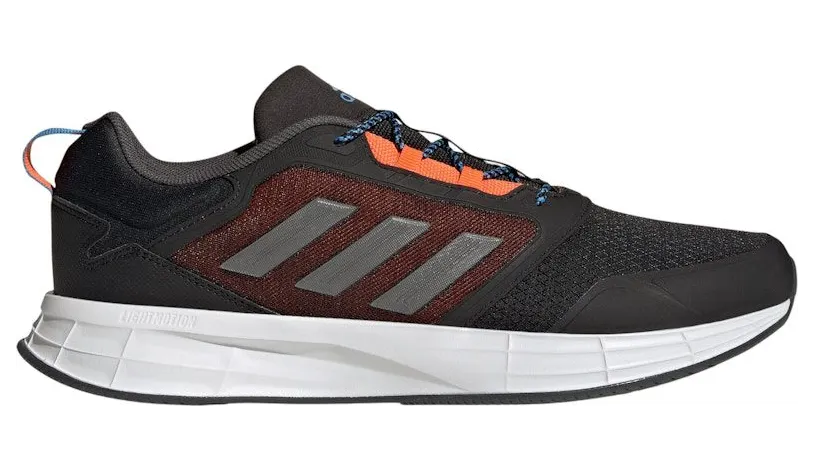 adidas Duramo Protect Core Black Grey Impact Orange (GW4151)