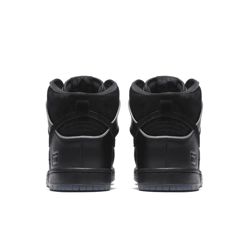 Nike Dunk SB High Black Purple Box Black/Black-White-Purple Haze (833456-002)