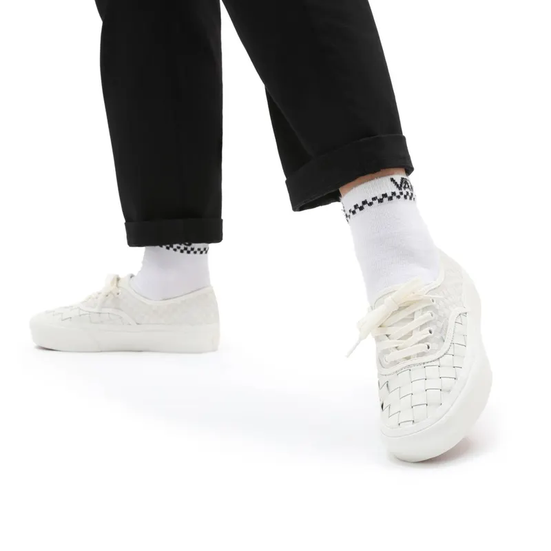 VANS Authentic Platform 2.0 Woven Shoes White (VN0A5KXA9GY)