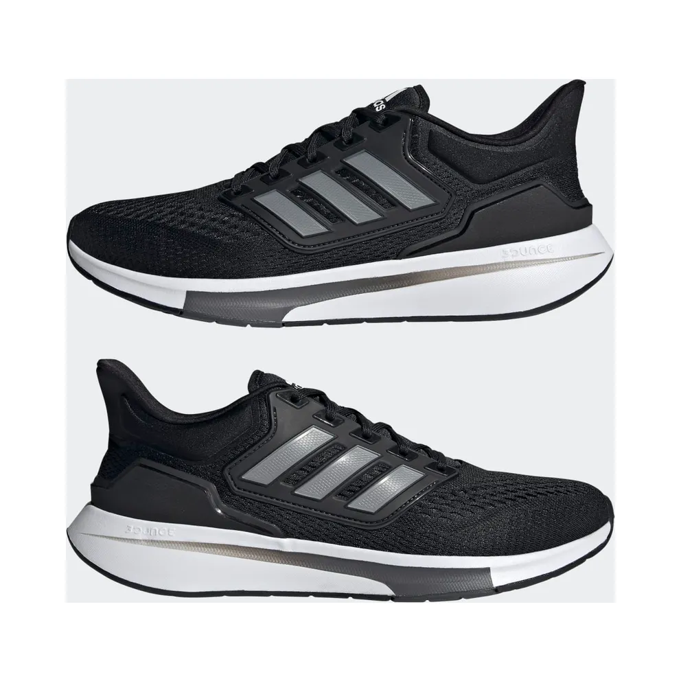 Adidas EQ21 Run Core Black / Iron Metallic / Carbon (H00512)