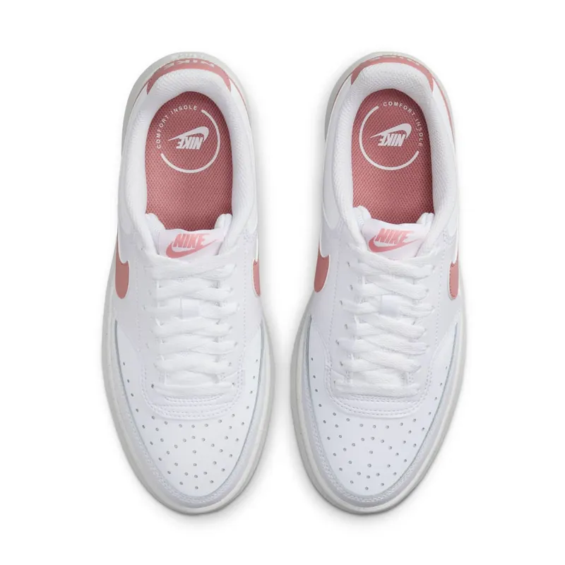 Nike Court Vision Alta “White Sail Red Stardust” (DZ5394-102)