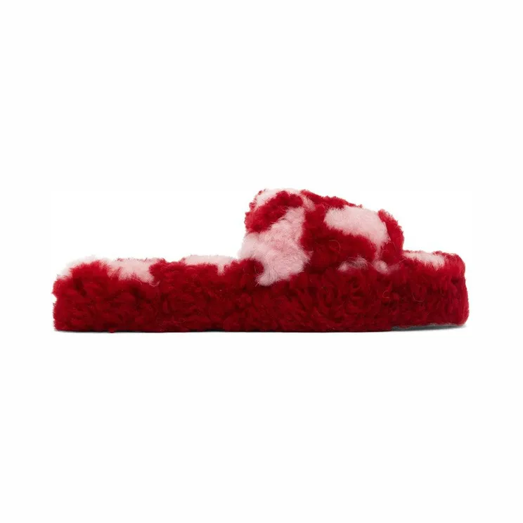 Bottega Veneta Teddy Sandal Red Pink (690537V1KV05084)
