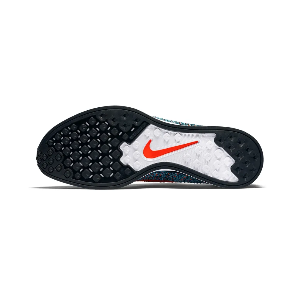 Nike Flyknit Racer Neo Turquoise Neo Turquoise/Bright Crimson-Glacier Ice (526628-404)