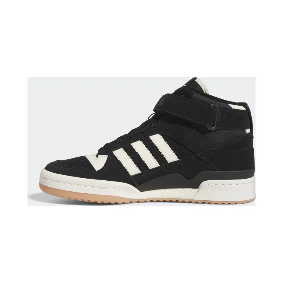 Adidas Forum Mid Core Black / Cream White / Gum (FZ6252)