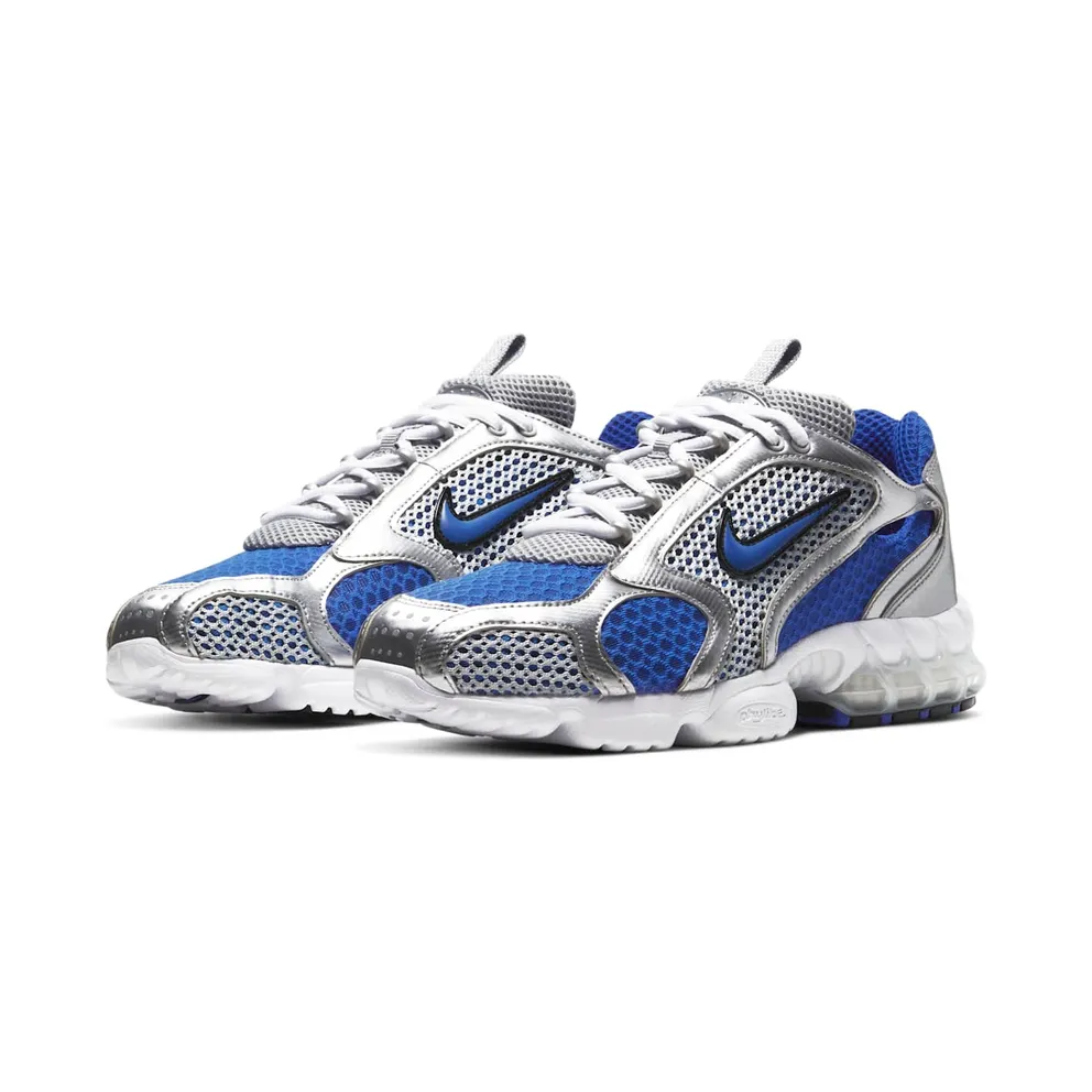 Nike Air Zoom Spiridon Cage 2 Varsity Royal (2020) Metallic Silver/Varsity Royal-White-Black (CJ1288-002)