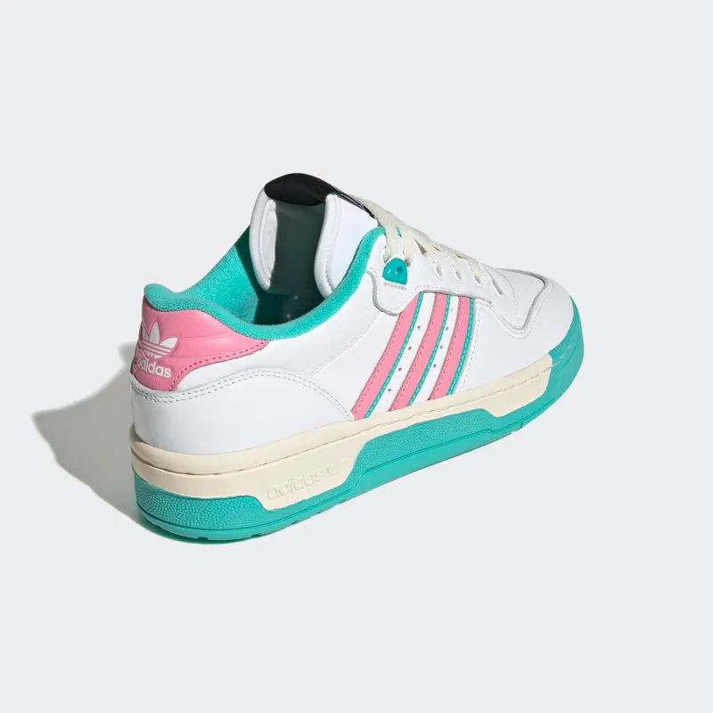Adidas Rivalry Low Cloud White / Bliss Pink / Mint Rush (HQ6877)