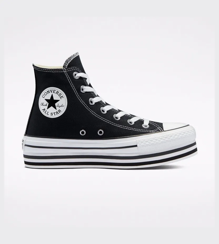 Converse Chuck Taylor All Star Platform High Top Black/white/thunder (564486C)