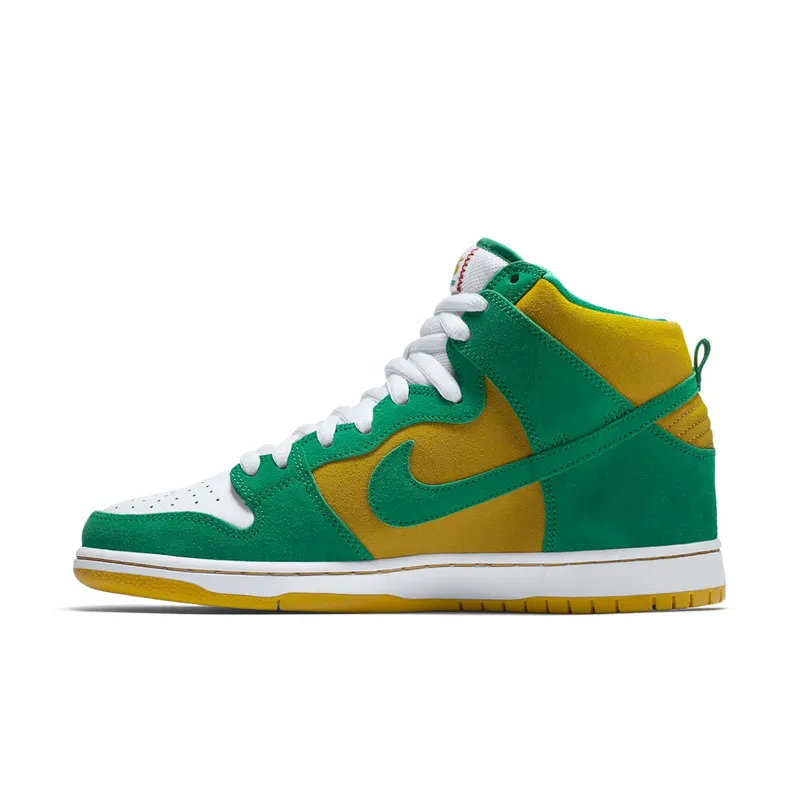 Nike Dunk SB High Oakland Athletics Stadium Green/Stadium Green-Black-Speed Yellow (305050-337)