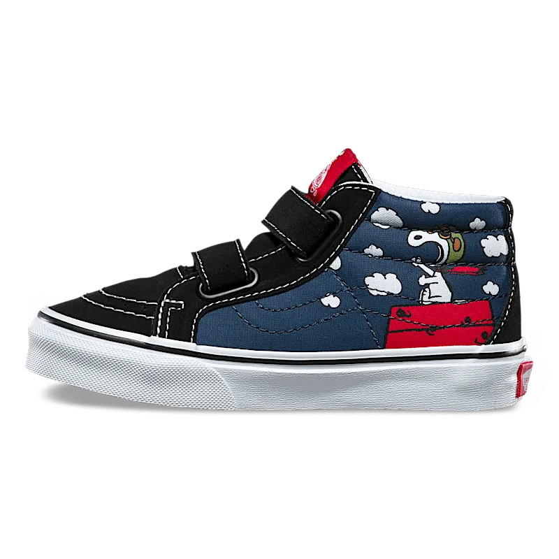 Vans Sk8-Mid Peanuts Flying Ace (TD) Dress Blues (VN0A346YOHK)