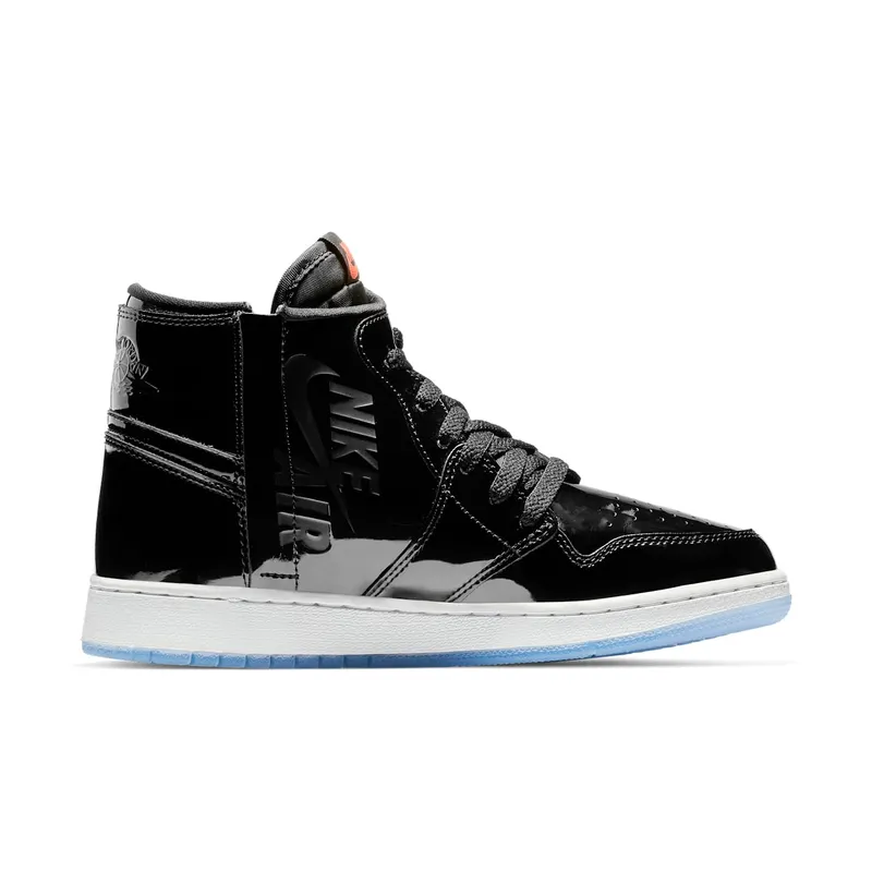 Jordan 1 Rebel XX Black Patent (W) Black/Black-Infrared 23-White (AR5599-001)