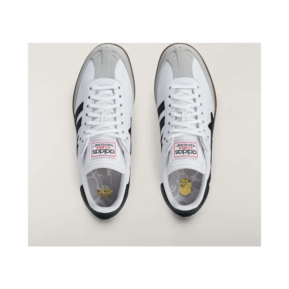 Adidas Samba “Bape – White Black” (JR9245)