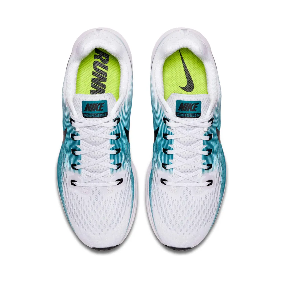 Nike Air Zoom Pegasus 34 Blustery White/Black-Blustery (880555-101)