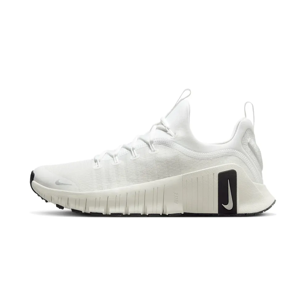 Nike Free Metcon 6 Premium “Summit White Sail Black Metallic Silver” (FZ1695-101)