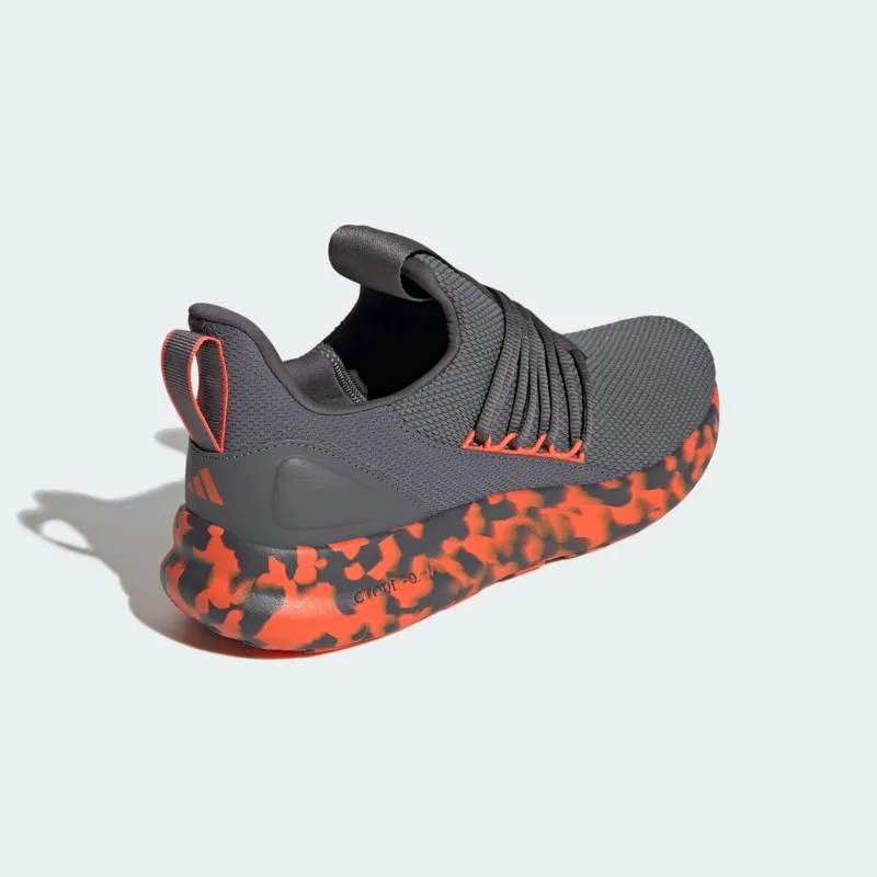 adidas Lite Racer Adapt 7.0 Grey Five Semi Impact Orange Grey Six (JS0046)