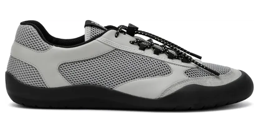 Grey Speedrock sneakers in leather and mesh fabric 2EE468G0003ZM0/T_PRADA-F0031_604-11