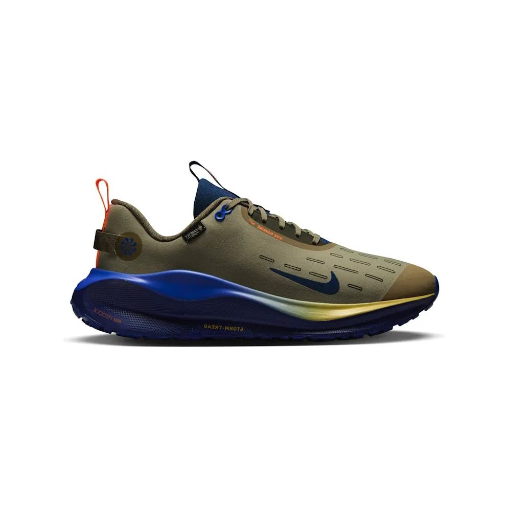 Nike React Infinity Run 4 Gore-Tex Neutral Olive Racer Blue Cargo Khaki Thunder Blue (HQ3222-276)