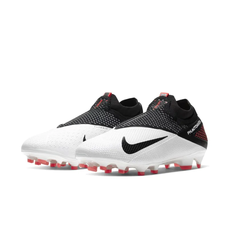 Nike Phantom Vision 2 Elite Dynamic Fit FG Laser Crimson White/Laser Crimson/Black (CD4161-106)