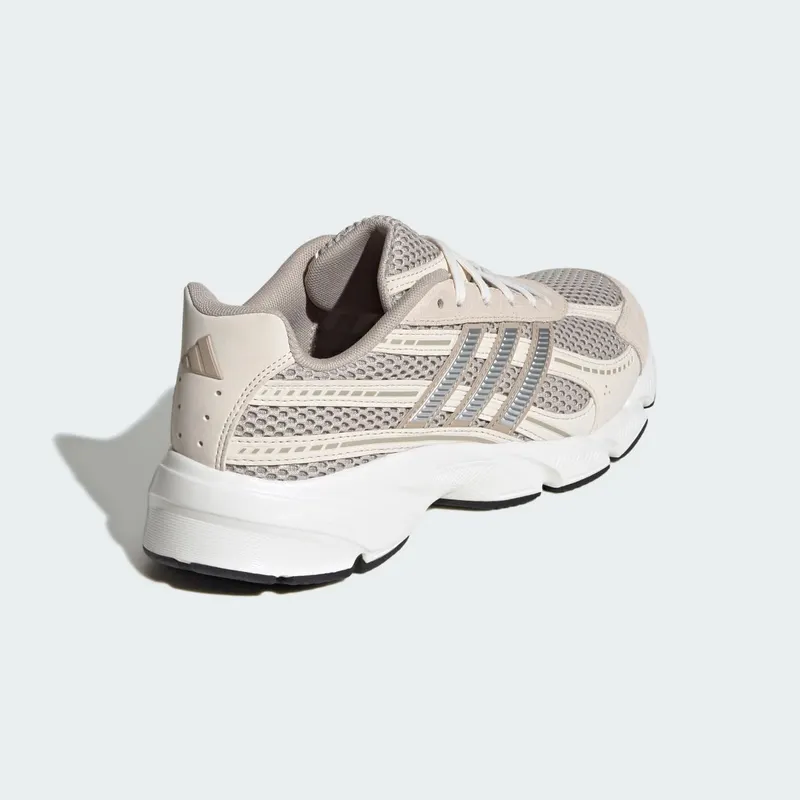 Adidas TECHNOCHAOS 2000 Shoes Wonder Beige / Silver Metallic / Wonder White (KI7035)