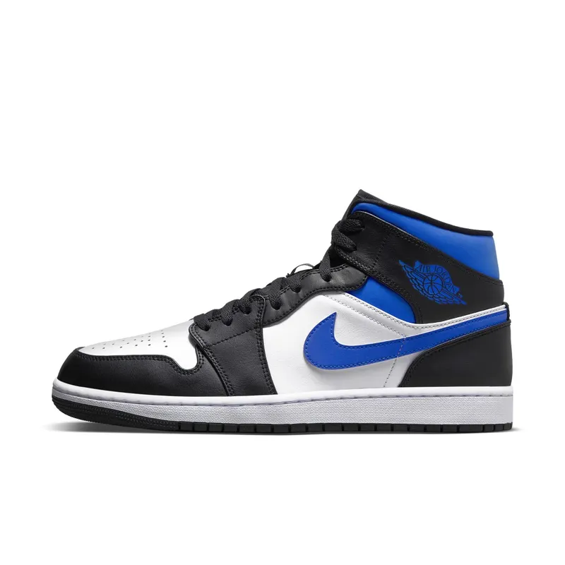 Air Jordan 1 Mid “Racer Blue / Black / White” (554724-140)