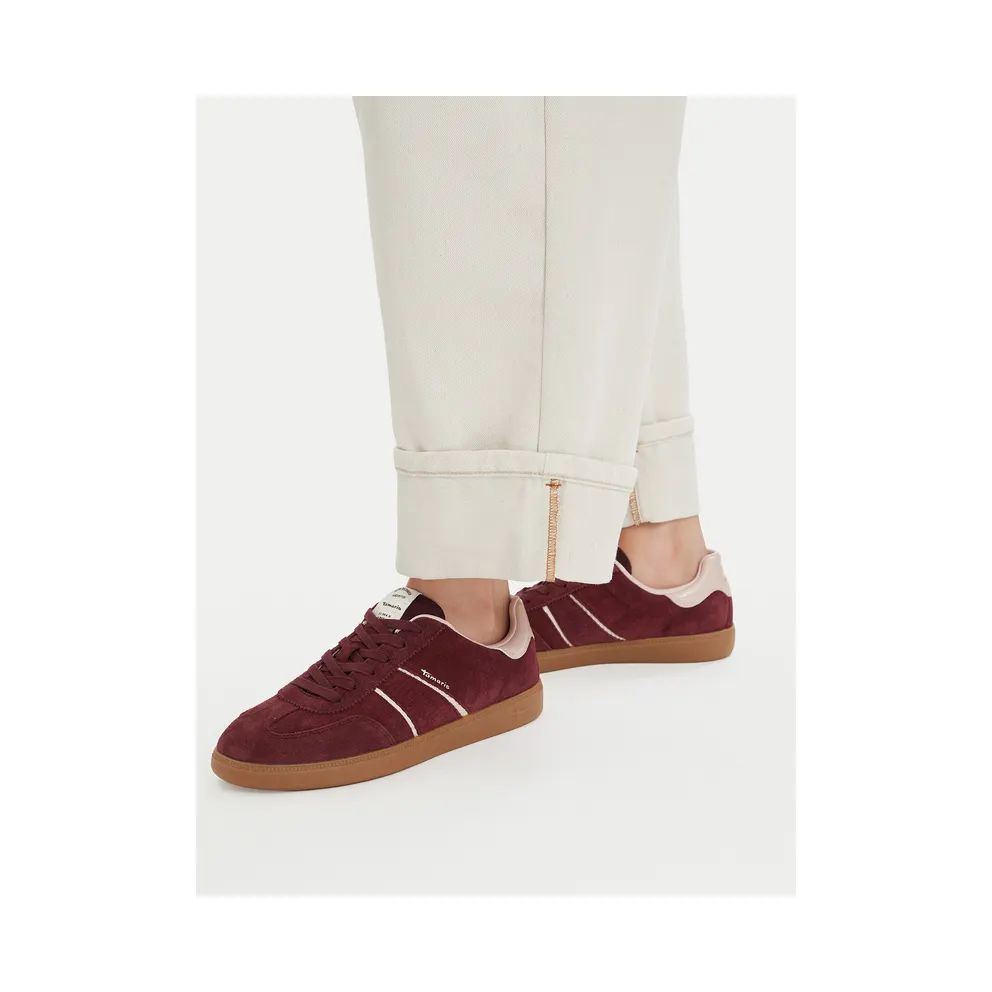tamaris sneaker Lichtbeige / Chocoladebruin (1-23624-43)